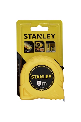 Stanley 1-30-457 Şerit Metre Sarı Seri 8 M x 25 MM