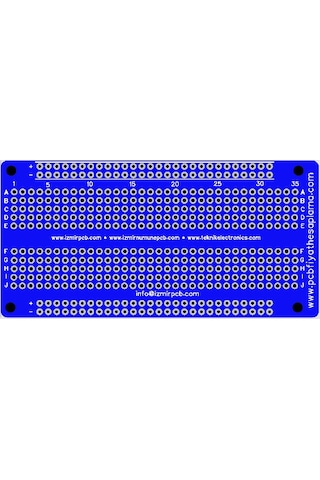 Delikli Plaket Çift Katman Delikli Pertinaks Prototip Pcb