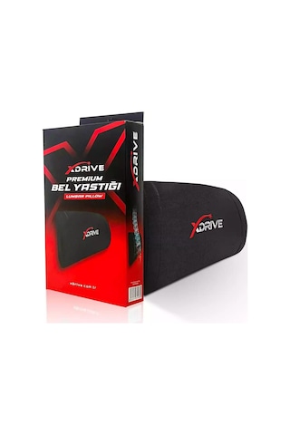 Xdrive Premium Bel Yastığı Siyah Kumaş