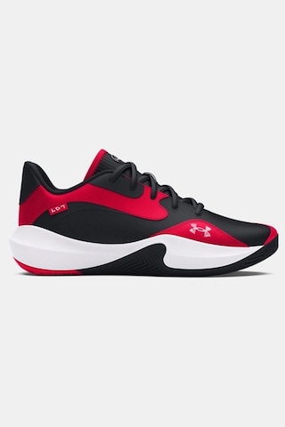 Under Armour Ua Lockdown 7 Low Erkek Basketbol Ayakkabısı 3027646-600 Kırmızı