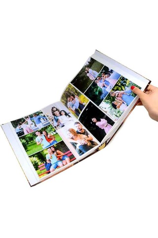 Rabsev Rs26 Fotoğraf Albümü 10x15cm 600 Lük Kule Desenli Kutulu Yatay Dikey Modeli