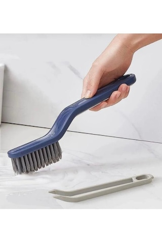 Çok Fonksiyonlu Temizlik Fırçası Derz, Fayans, Zemin Ve Banyo Oluk Temizleyici Aparat Tekli