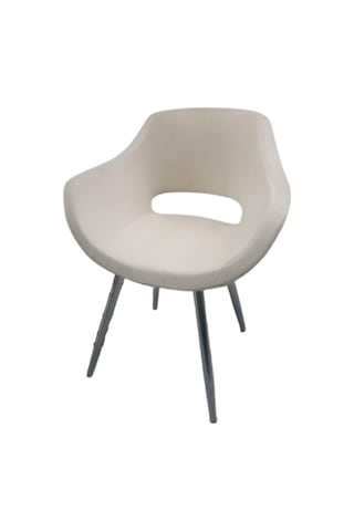 Bengimobilya Sandalye Monaco Metal Model Nikelaj Ayak Dökme Sünger Babay Face