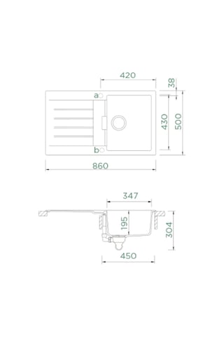 Schock Signus D-100 Silverstone Granit Eviye Antrasit