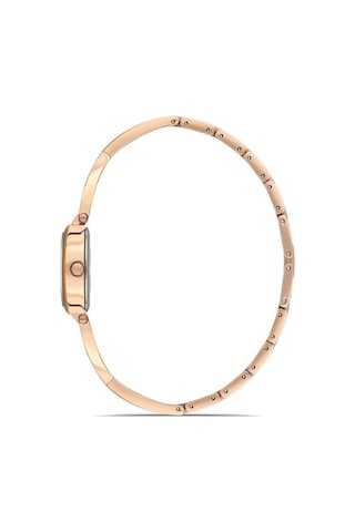 Elegangs El2455.3 Dikdörtgen Rose Gold Taşlı Kadın Kol Saati