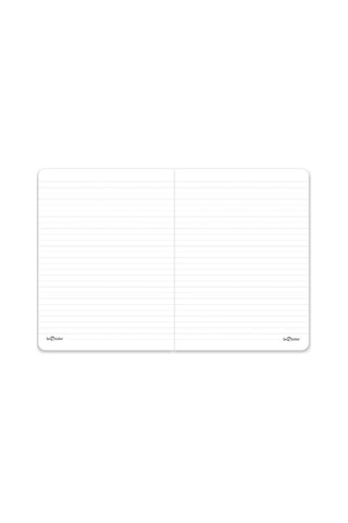 Naturel Mini Defter Çizgili Palmiye 14x20 Cm Çok Renkli