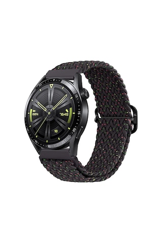 Ally 22mm Gear S3 Watch 4 -gt2 Gt2e 46mm Japon Tokalı Elastik Kayış Kordon- 5775 Diğer