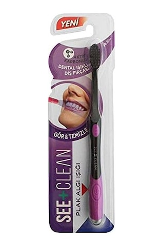 See+ Clean Dental Işıklı Diş Fırçası Pembe