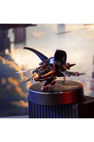 Rokr Mı03 Stag Beetle Dıy Mechanical 3d Puzzle Maket Model Seti 3d Model Kit Detaylı Dekoratif Hobi Seti Hareketli Ve Işıklı