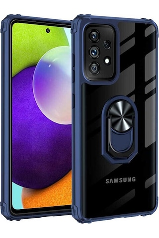 Samsung Uyumlu Galaxy A72 Kılıf Zore Mola Kapak Lacivert