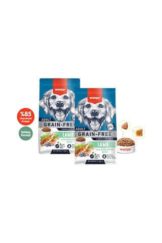 Wanpy Tahılsız Kuzu Etli Yetişkin Köpek Maması 1,5kg X 2 Adet
