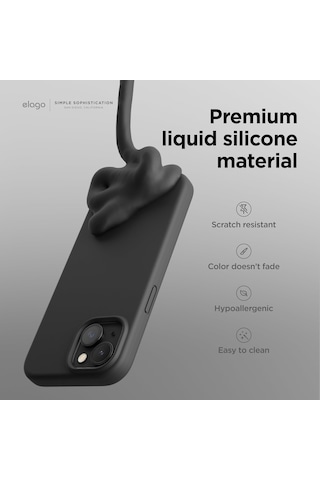 Apple Uyumlu iPhone 15 İle Telefon Kılıfı Kadife Iç Yüzey Soft Tasarım Lansman Kılıf Açık Pembe