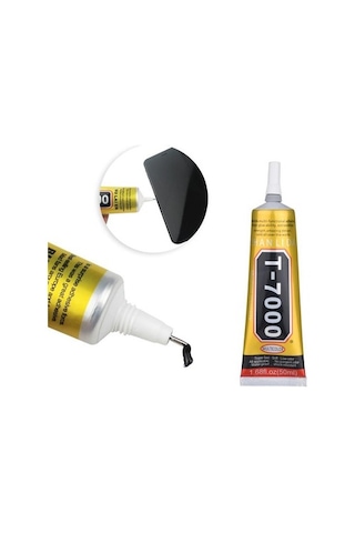 T7000 Zhanlında Tutkal Cep Telefonu Ekran Yapıştırıcısı 50Ml Siya