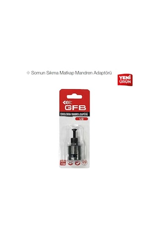Gfb 2794 Somun Sıkma Matkap Mandren Adaptörü 1/2 - 2 Adet