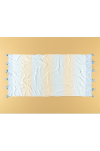 Madame Coco Fınnoıs Jakarlı Peştemal 1kpstm0112peştamal-sarı/mint