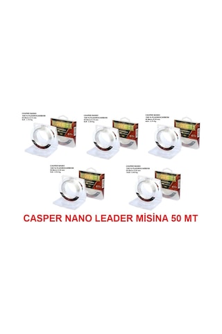Casper Nano Fluorocarbon 50 Mt Leader Misina