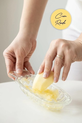 Pratik Cam Rende Elma Rendesi Bebek Rendesi Meyve Püresi Rendesi