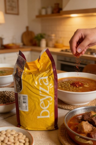 Beyza İpek Pul Biber 1000 Gr 1 Kg Doğal Acı Kırmızı Biber Baharatı