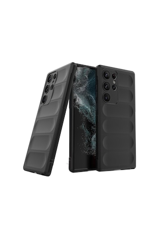 Microsonic Samsung Galaxy Uyumlu S25 Ultra Kılıf Oslo Prime Siyah -