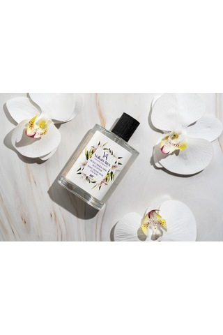 Volkan Ates Natural & Beauty Beyaz Orkide Misk Kolonyası Cam Şişe 100 Ml