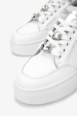 Valmenti Kadın Hakiki Deri Sneakers & Spor Ayakkabı 1116 450 Bn Ayk Y25 Byz Fltr/lm Grn/lm Ts Beyaz