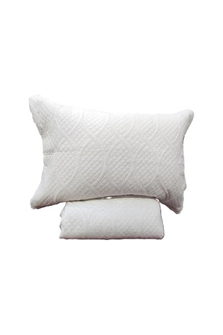 Taytüyü Nubuk Yatak Örtüsü Çift Kişilik Toskana Ekru Ekru