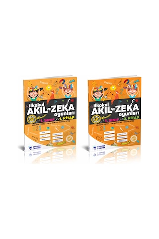İlkokul Akıl ve Zeka Oyunları 1. Sınıf Seti Curious Genius