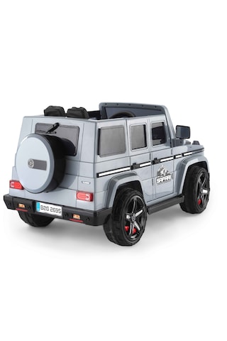 Baby2go 2695 Safari Akülü Araba 12 Volt / Gri Gri