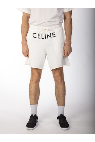 Celine Celıne Erkek Şort Cl74N785 Bej