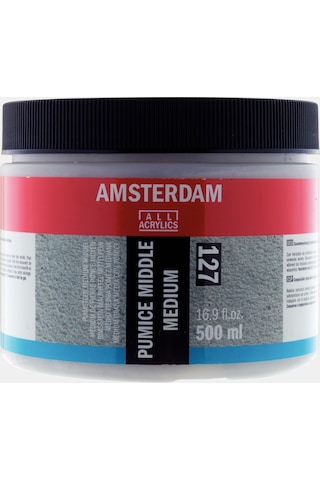 Amsterdam Pumice Middle Medium Süngertaşı Grenli 127 500ml