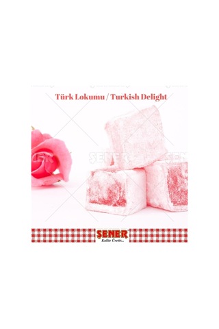 Ezgikaya Kuruyemiş Glikozsuz Lokum 1.5 Kg Güllü Lokum Atıştırmalık