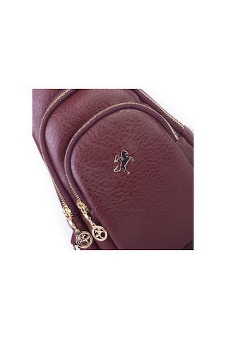 Nas Bag Kadın Crossbody Bag Bel Ve Body Bag Bordo Victoria