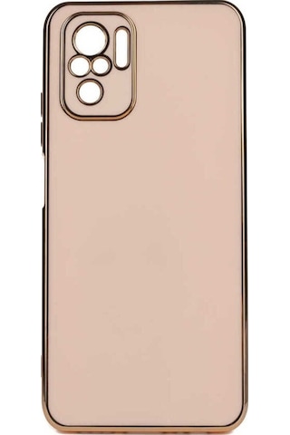 Xiaomi Poco M5s Kılıf Zore Bark Kapak Rose Gold