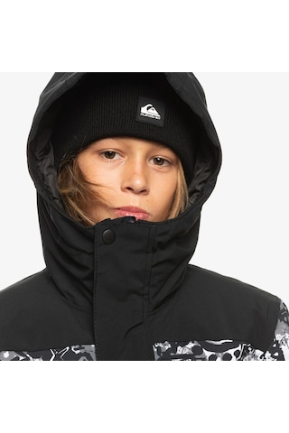 Quıksılver Mıssıon Prınted Block Çocuk Snowboard Montu Siyah