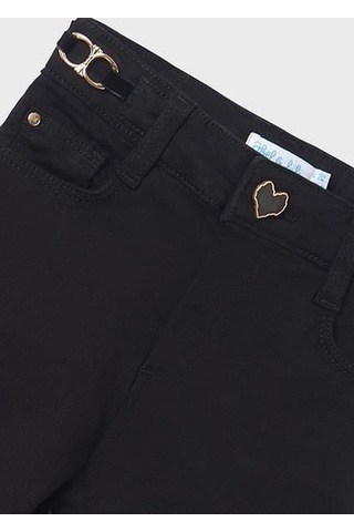 United Colors Of Benetton Abel & Lula Kız Çocuk Siyah Denim Pantolon Siyah