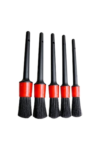 İsgstore Oto Torpido Havalandırma Detaylı Temizlik Araba Temizlik Detay Fırçası 5 + 1 Set 6 Lı Set