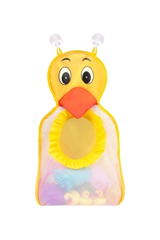 Sevi Bebe 114 Banyo Oyuncak Torbası Ördek Beyaz - Sarı