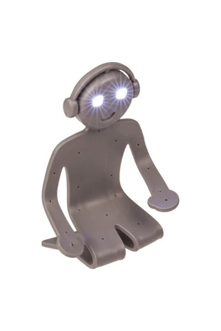 Men Body Readıng Lamp Led Okuma Lambası Gri Çok Renkli