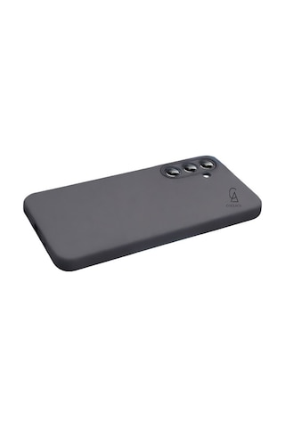 Samsung Galaxy A57 İle Uyumlu Kılıf Esnek Premium Telefon Kılıfı Ve Temperli Cam Ekran Koruyucu Gri