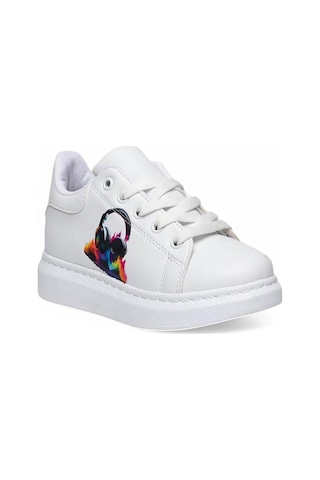 Celira Mdl Beyaz Günlük Kız Çocuk Sneaker Spor Ayakkabı Beyaz