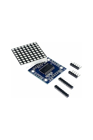 Gözeler 8x8 Dot Matrix Kartı - Peşpeşe Takılabilir, Max7219