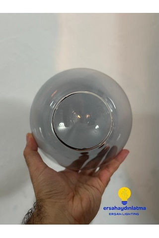 Glob Avize Camı Füme Renk 15 Lik