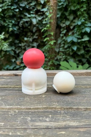 Rufus Concept Küre 5cm Çap Silikon Mum Kalıbı