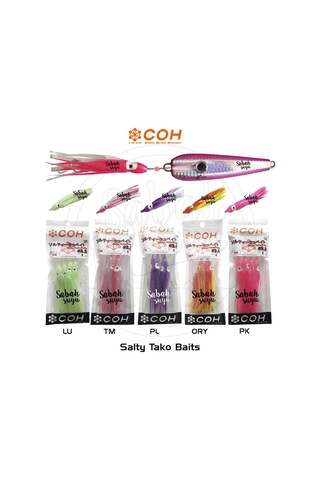 Coh Salty Tako Bait Silikon Ahtapot 9Cm - Ory