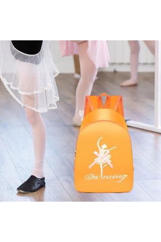Suntek Bale Dans Sırt Çantası Sevimli Çocuk Seyahatleri İçin Turuncu
