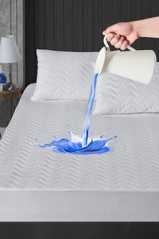 Alez Kapitone Fitted Yatak Koruyucu 160 200 Cm Renk