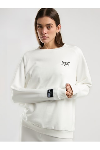 Everlast Ever Essentials Beyaz Kadın Sweatshirt Beyaz