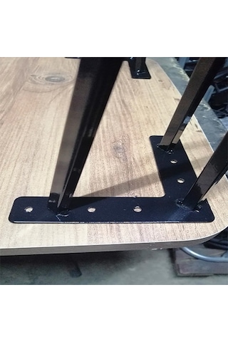 Metal Profil Boru Ayak Yemek Çalışma Masası Dresuar Ayağı 70 Cm