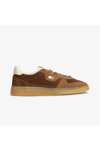 Tommy Hilfiger The Greenwich Edge Suede Kadın Haki Spor Ayakkabı En0en03050