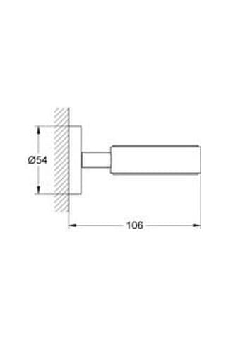 Grohe Essentials Sabunluk Ve Diş Fırçalık Tutacağı Banyo Aksesuar